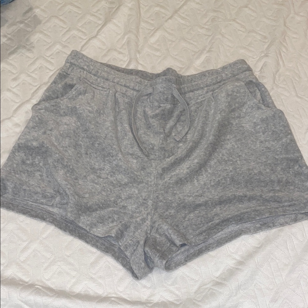 Fashion Nova Heather Gray Casual Shorts